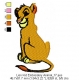 Lion Kid Embroidery Animal_17